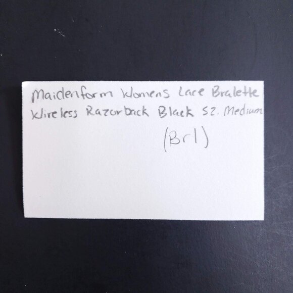 Maidenform Womens Lace Bralette Wireless Razorback - Picture 7 of 7